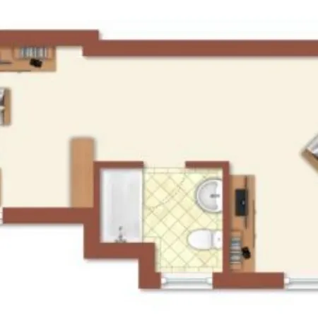 Blaue Tulpe, Balkon Mit Traumblick Apartment Rostock