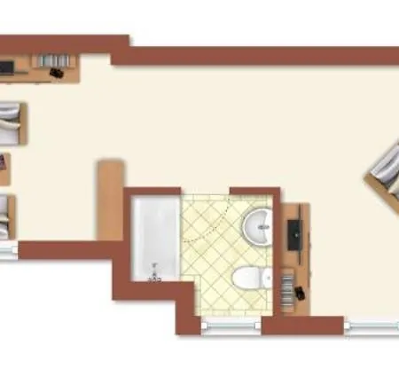 Blaue Tulpe, Balkon Mit Traumblick