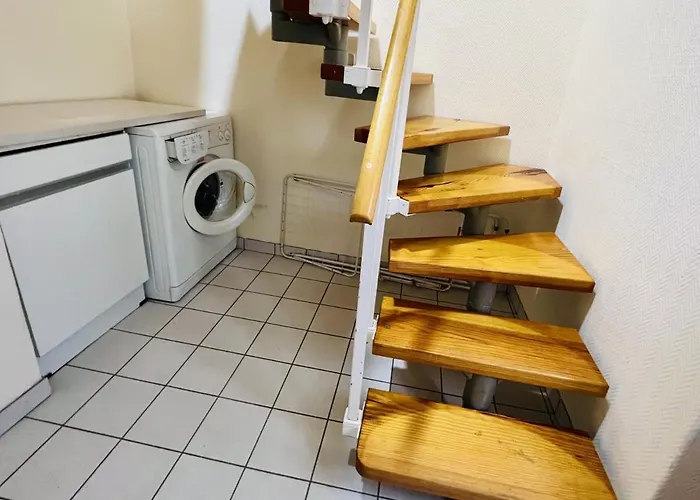 Blaue Tulpe, Balkon Mit Traumblick アパート ロストック