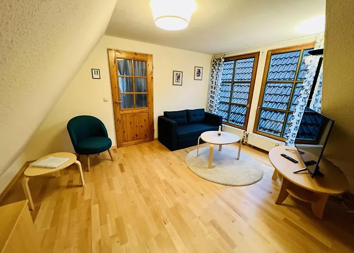 Blaue Tulpe, Balkon Mit Traumblick アパート *